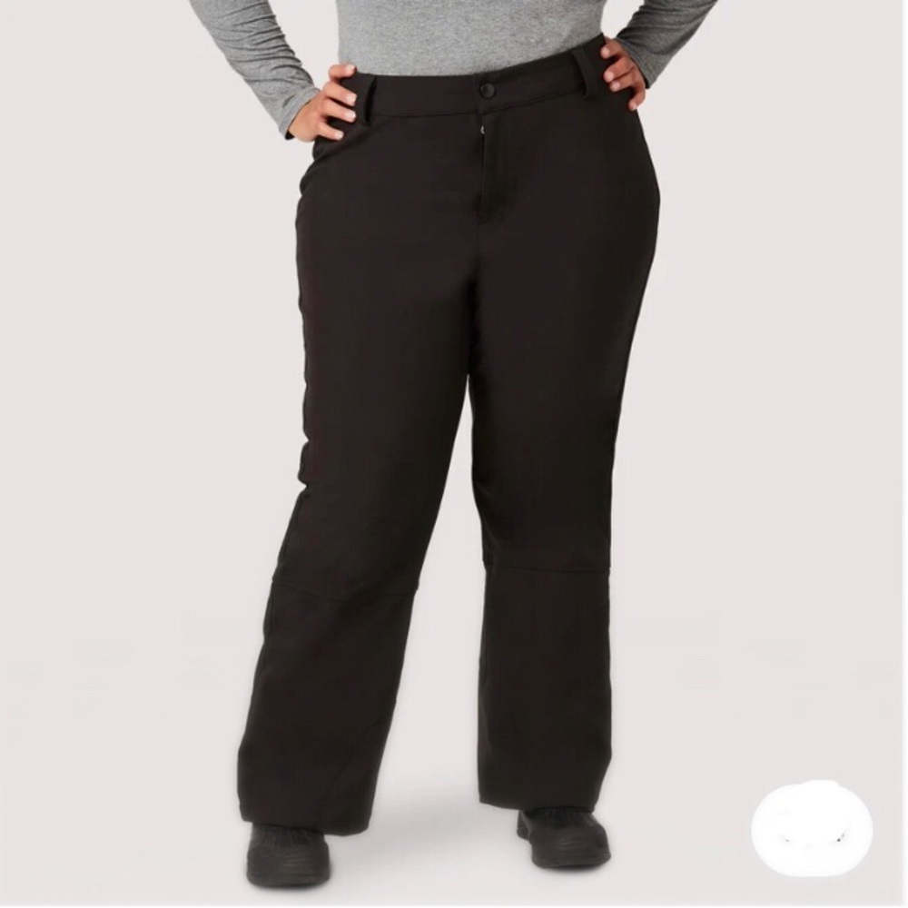 Free Country Women's Black Ski Pants - Size 3X NWT